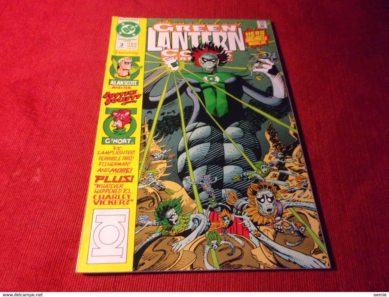 GREEN  LANTERN   No 3 WINTER 92 - DC