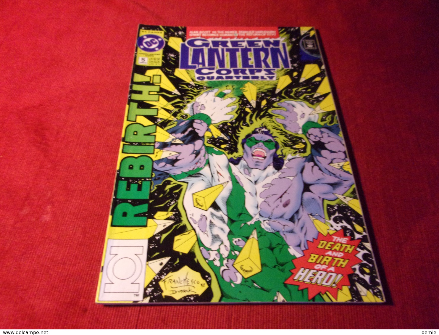 GREEN  LANTERN   No 5 SUMMER 93 - DC