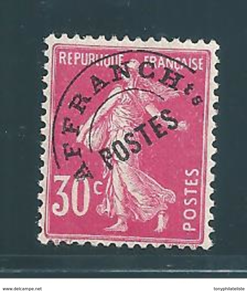 France Préos De 1922/47 N°59 Neuf * Cote 40€ - 1893-1947