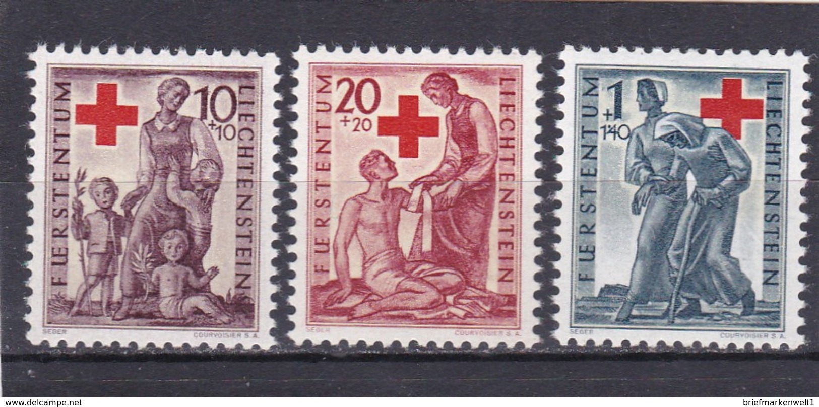 Liechtenstein, Nr. 244/46** (T 7753) - Neufs
