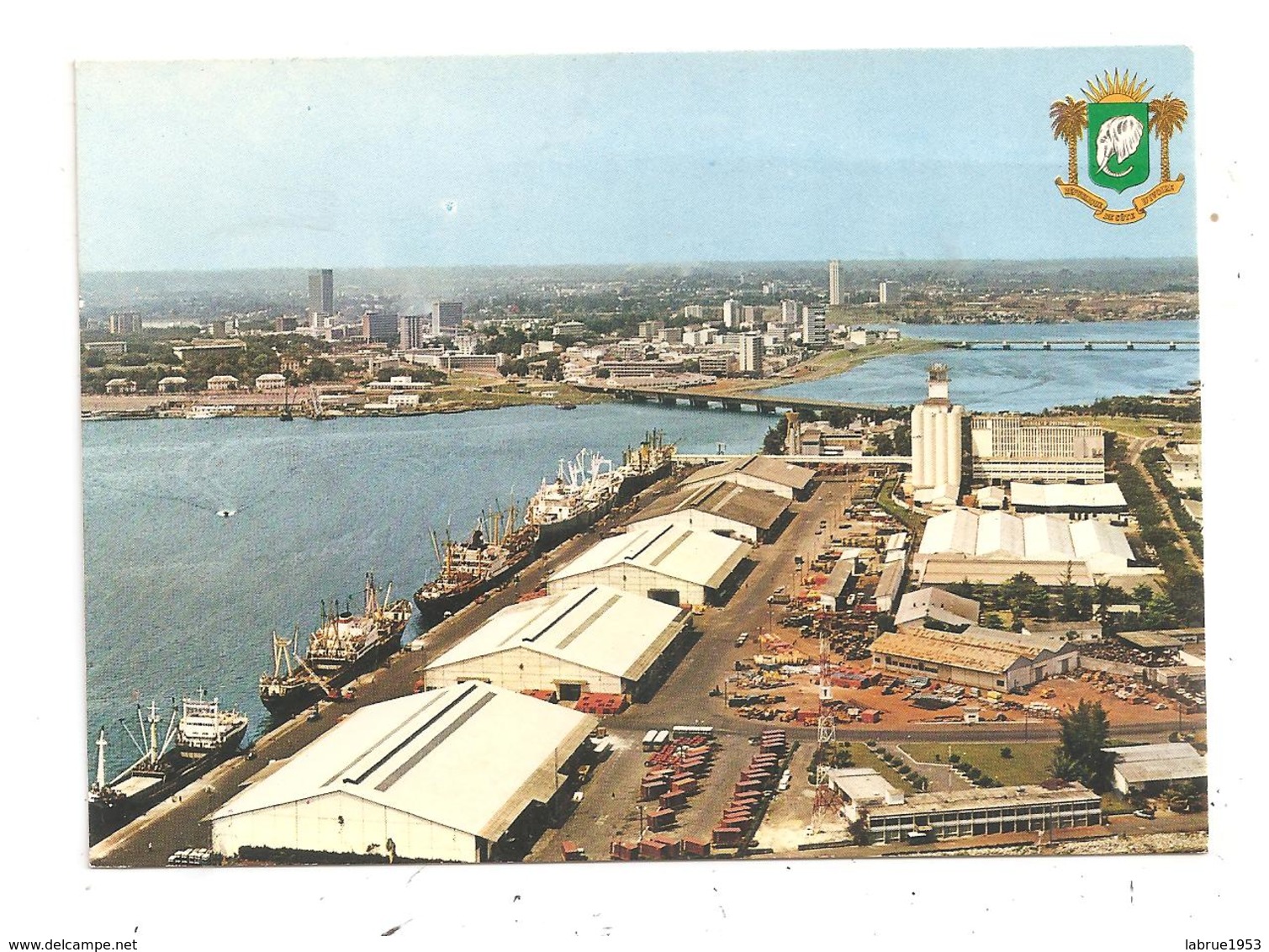 Republique De Cote D'Ivoire-Le Port-Abidjan-(C.6259) - Côte-d'Ivoire