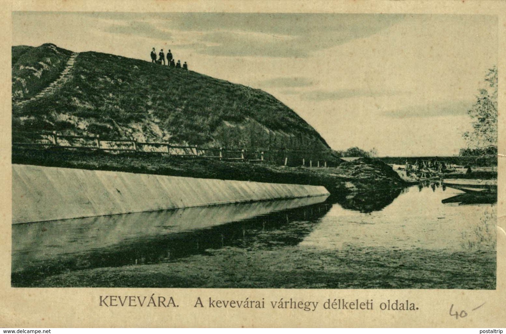 1919  Kevevara - A Kevevarai Varhegy Delkeleti Oldala   HUNGRIA    Serbien Serbia Srbija - Ungarn