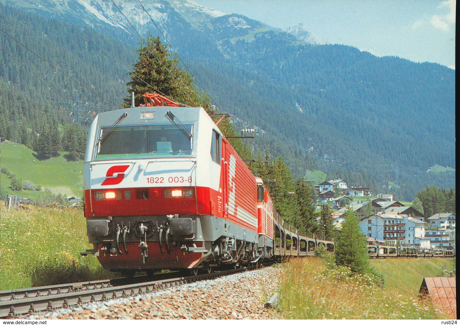 Elektro -  Lokomotiven 1822 003-8 +1044 086-5 - Eisenbahnen