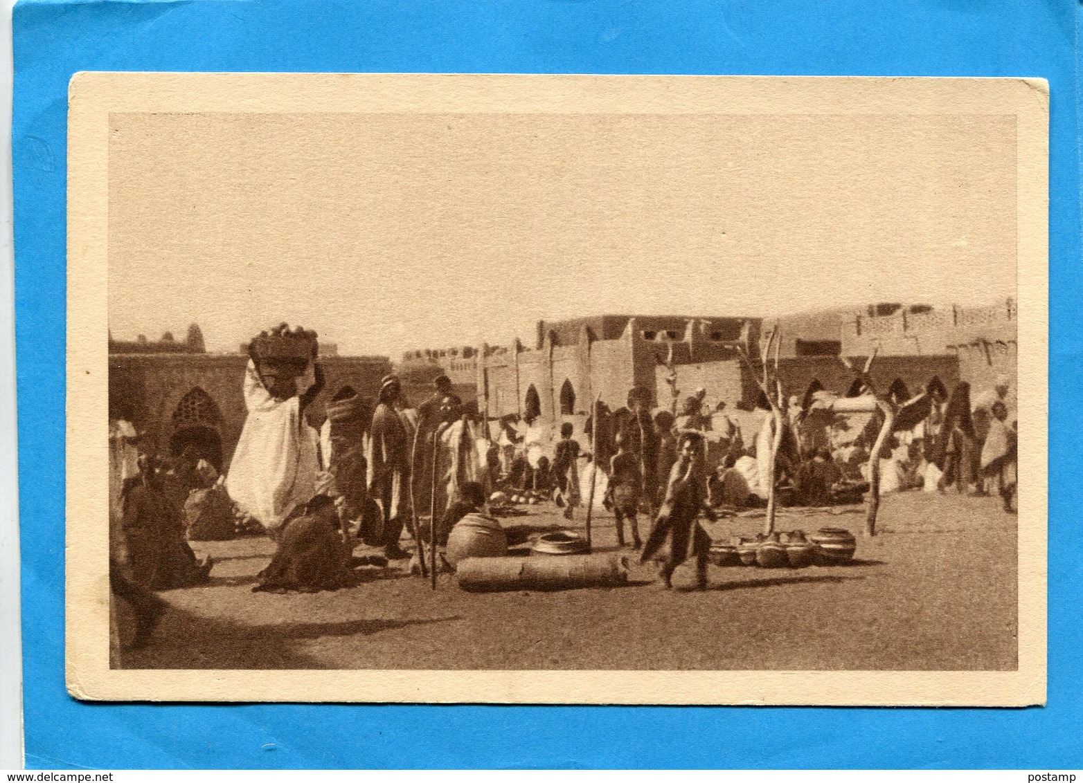 MALI-tombouctou-le Marché Animé - Années 1910-20-édition - Mali