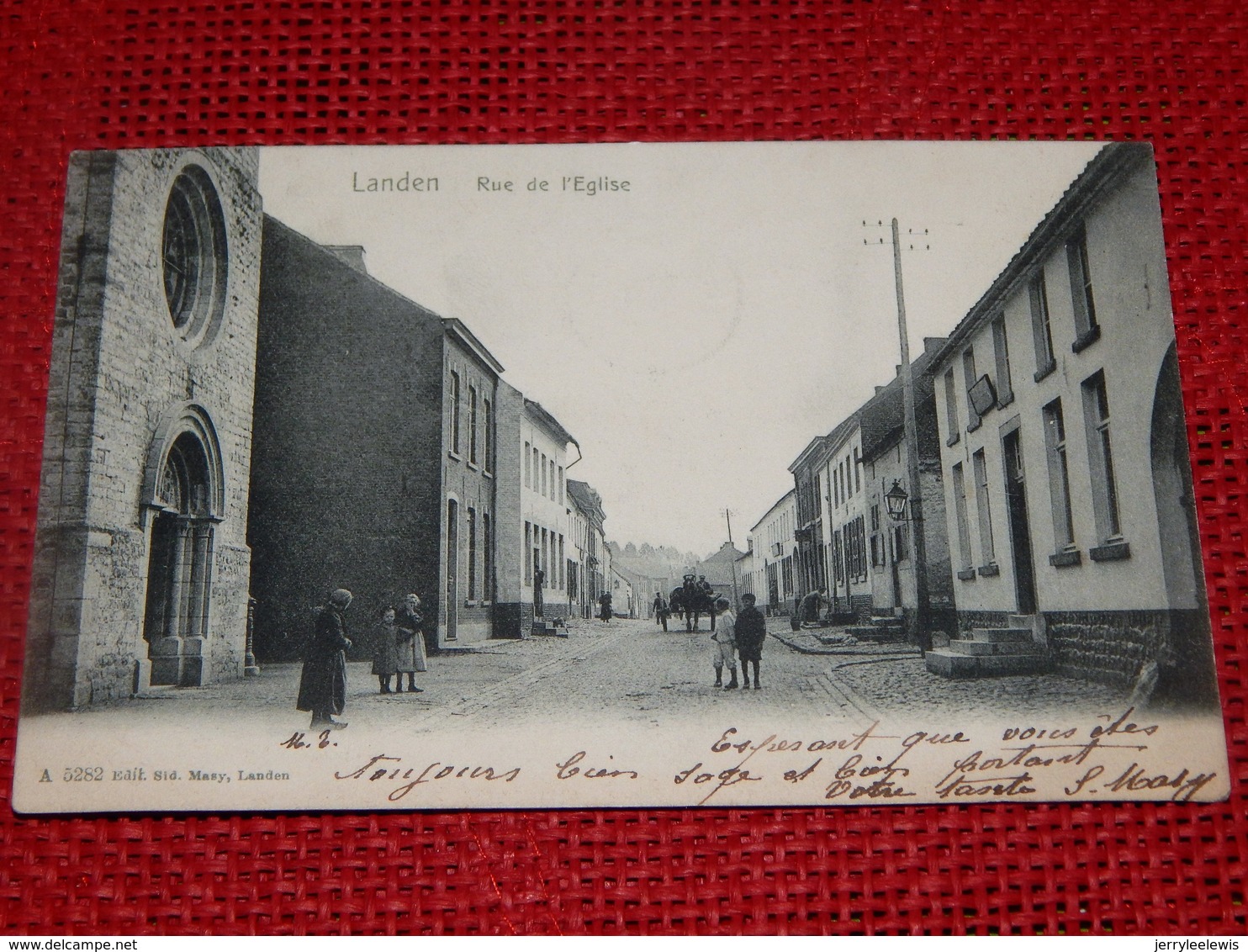 LANDEN  -    Rue De L'Eglise -  1904 - Landen