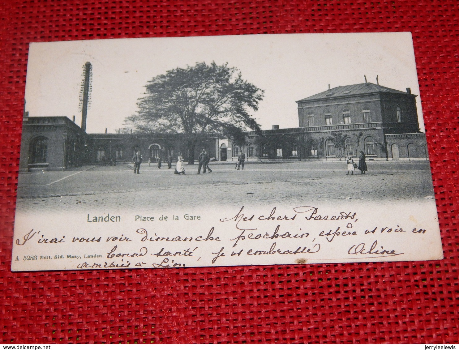 LANDEN  -    Place De La Gare    -  1904 - Landen