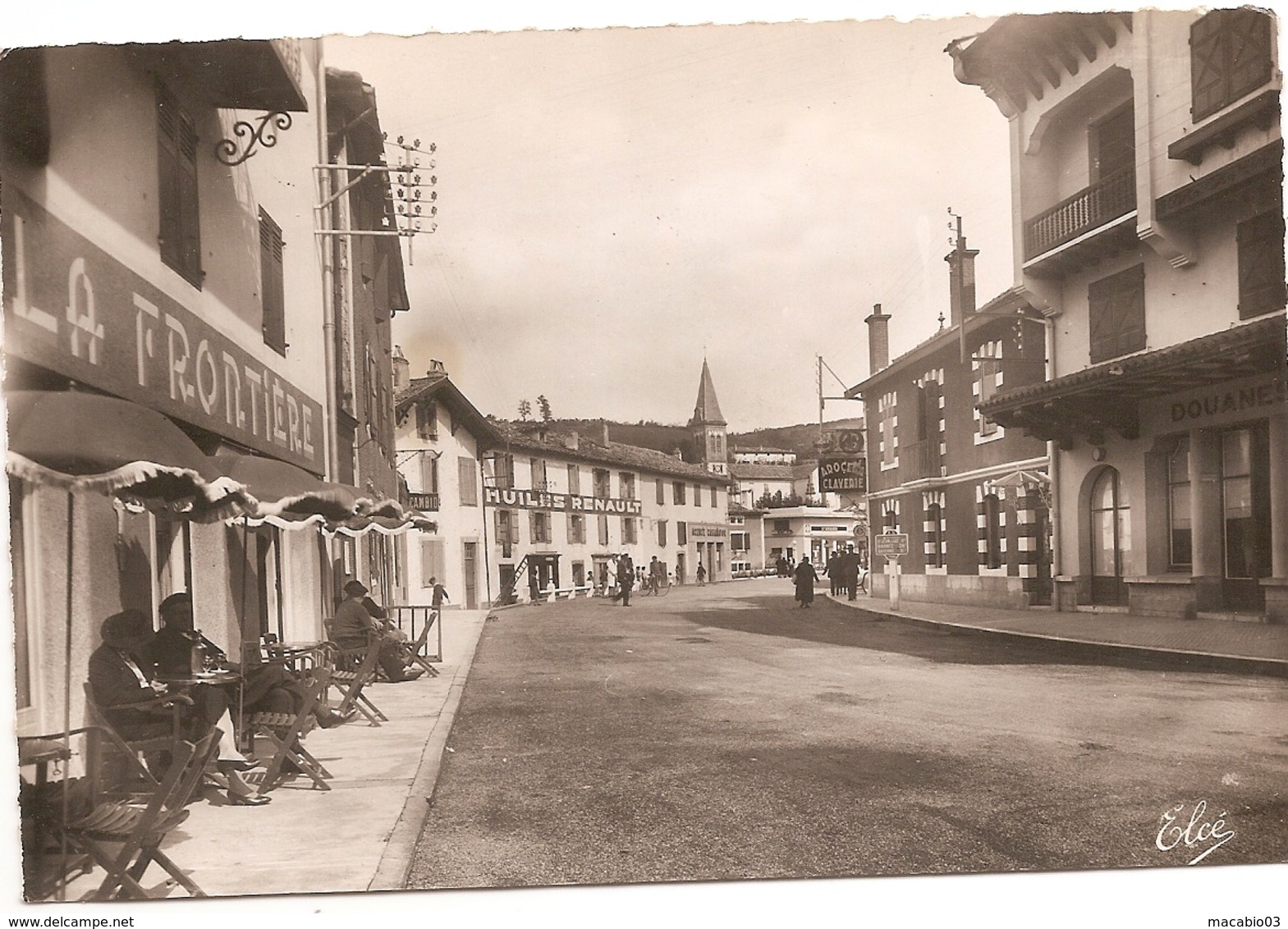 64  Pyrénées-Atlantiques : Béhobie Route Nationale  Réf 4641 - Béhobie