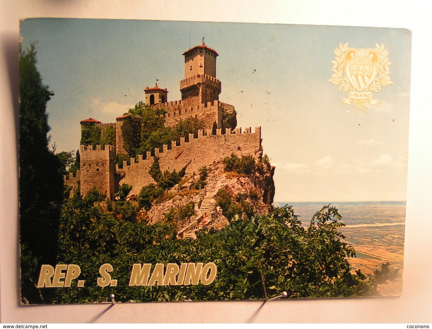 Rep. Di San Marino - Première Tour - 5 Beaux Timbres - Saint-Marin