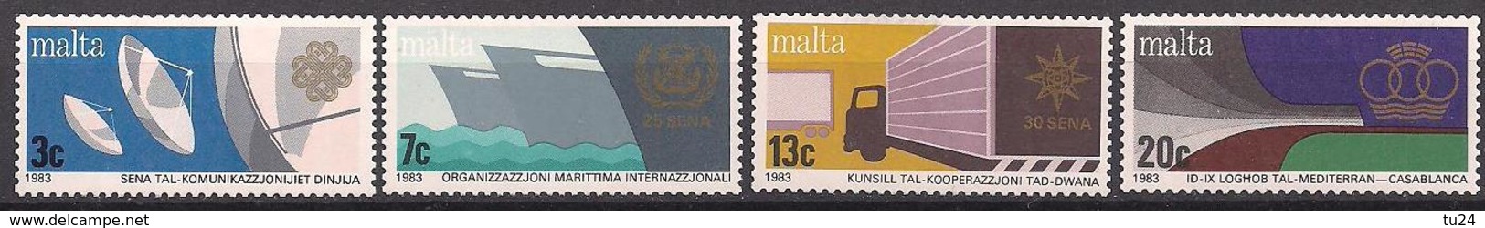 Malta (1983)  Mi.Nr.  682 - 685  ** / Mnh  (8bc03) - Malta