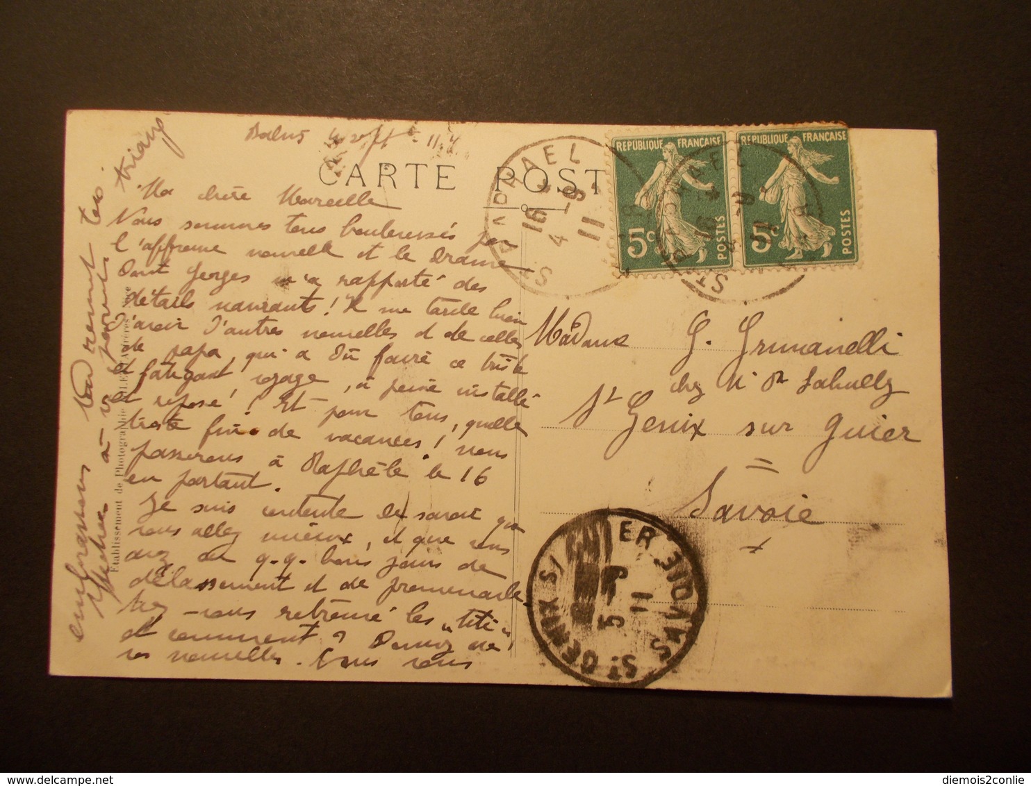 Carte Postale - St RAPHAEL (83) - Vue Générale - Chêne Liége - 1911 (2328) - Saint-Raphaël