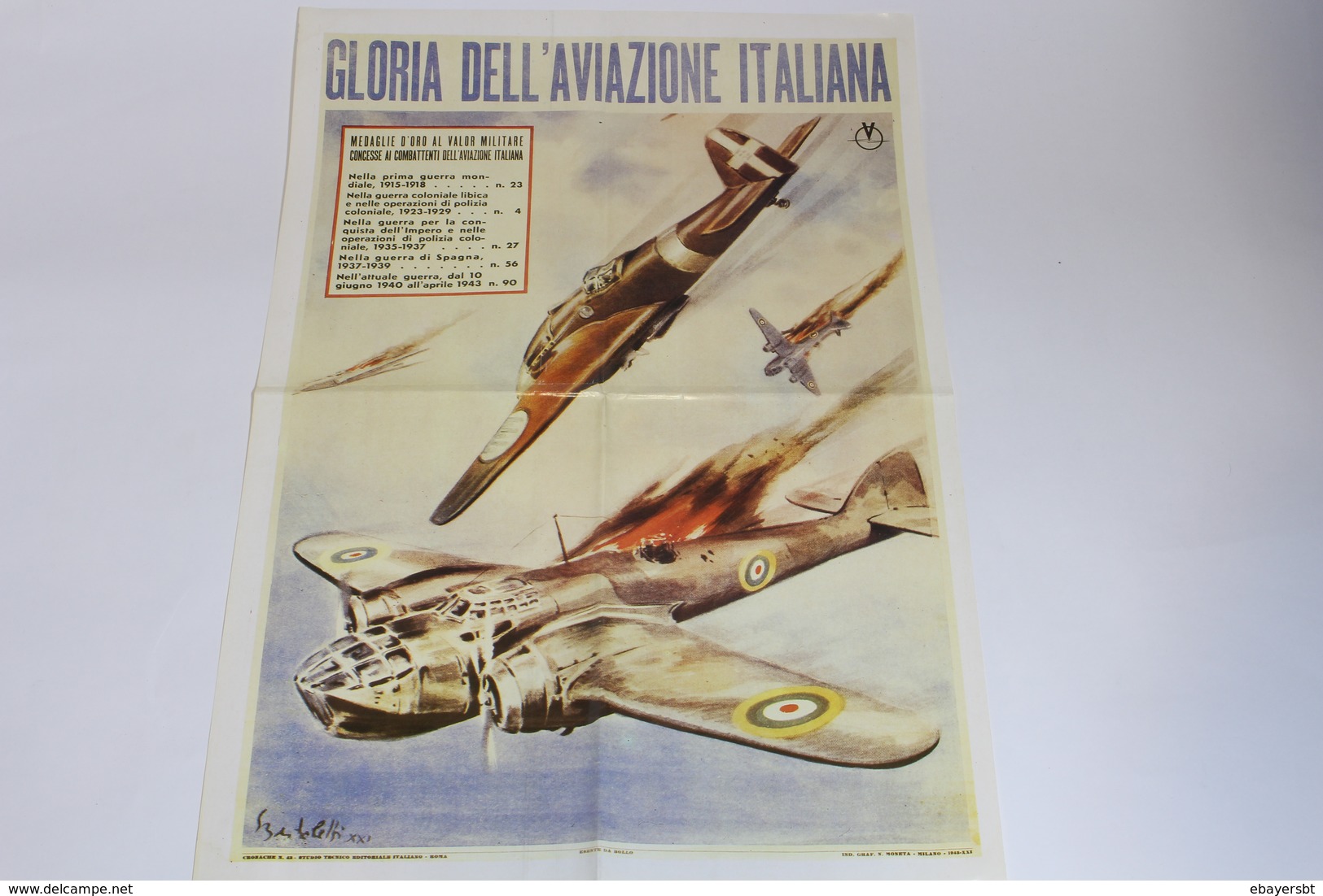 Lotto Manifesto Locandina Propaganda 2° Guerra Mondiale Fascismo 35x50 Riproduzioni Collezione Storia Vintage 12 Pezzi - Oorlog 1939-45