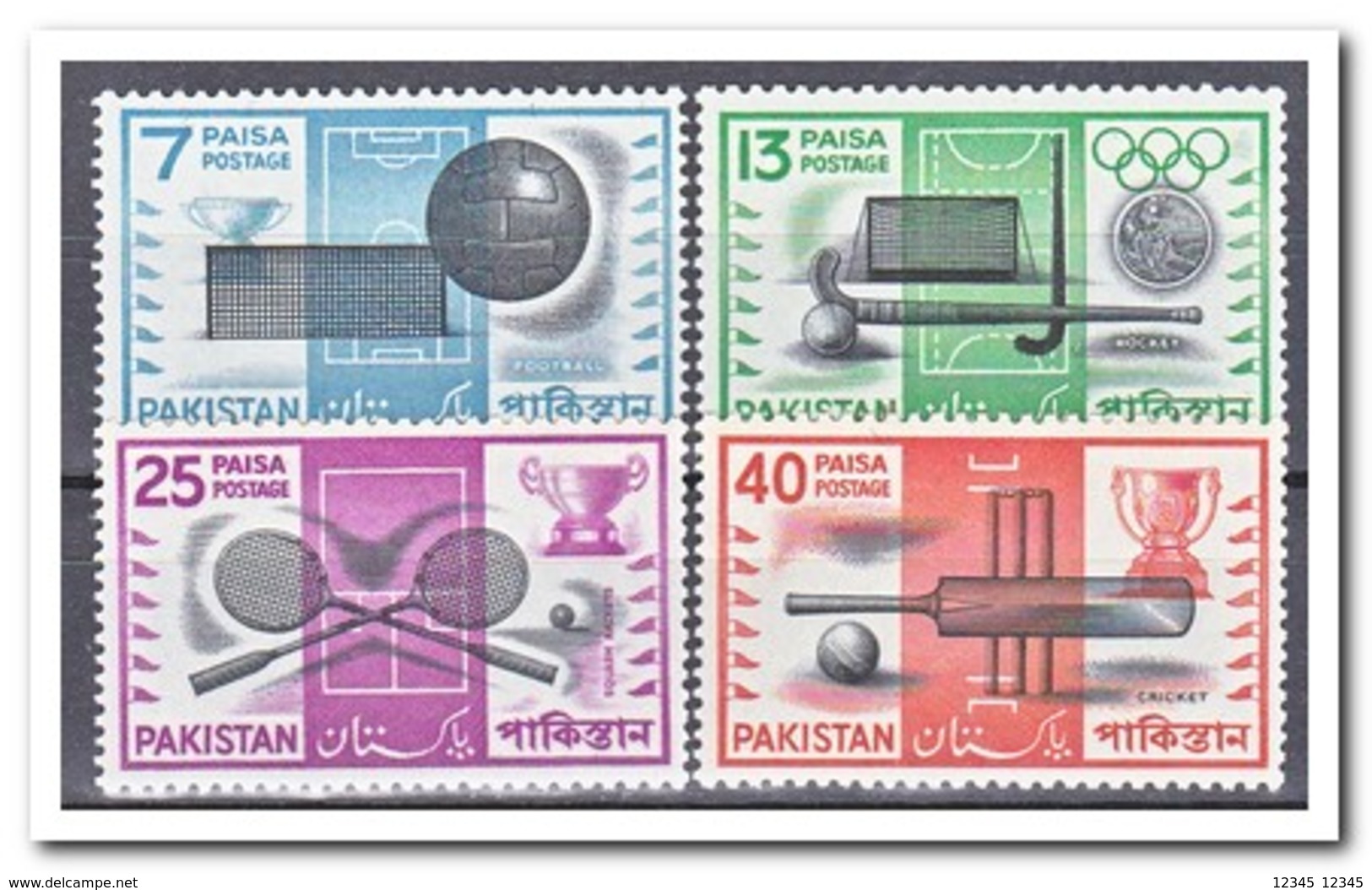 Pakistan 1962, Postfris MNH, Ball Games - Pakistan