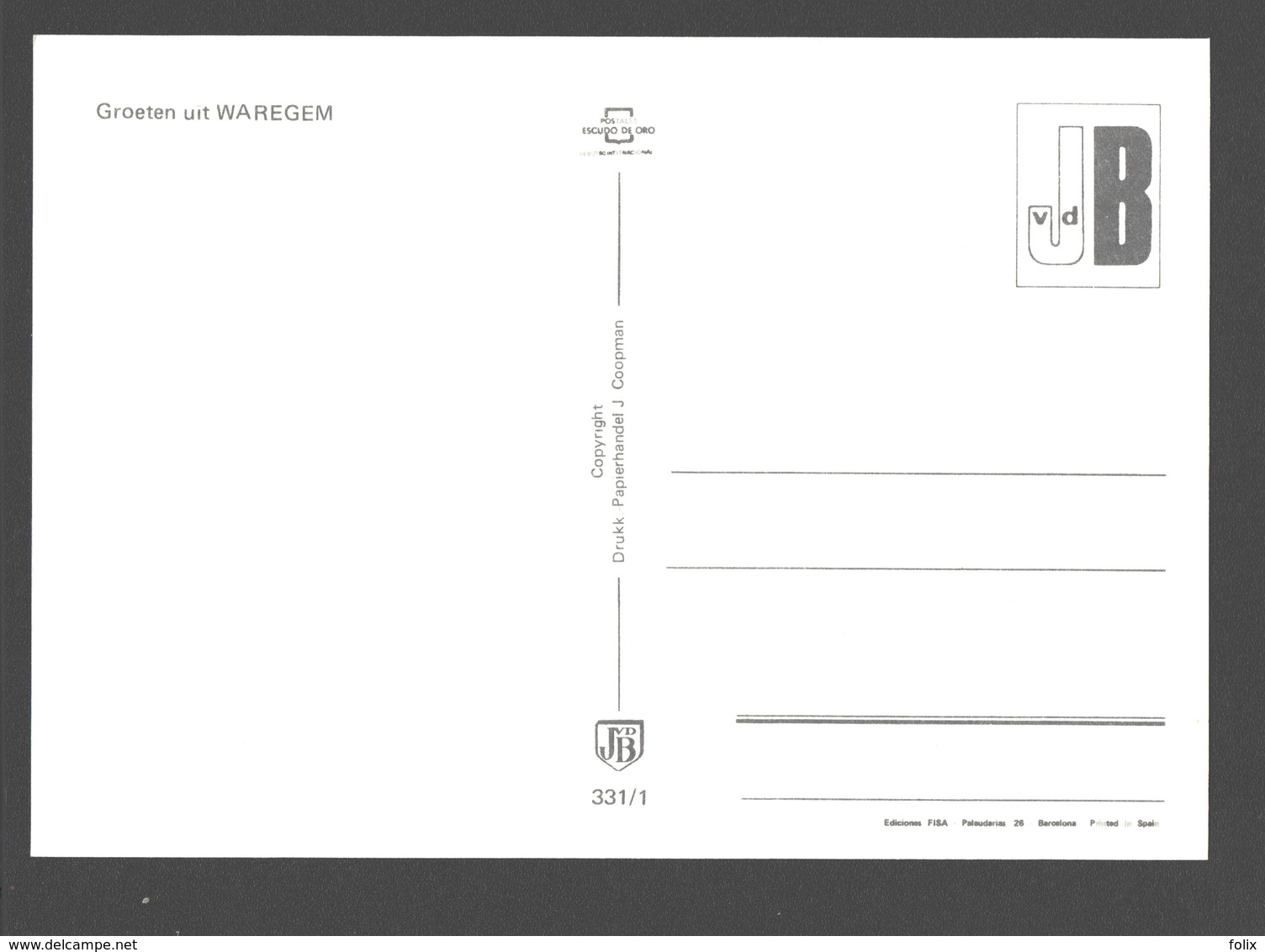 Waregem - Groeten Uit Waregem - Nieuwstaat - Multiview - Waregem