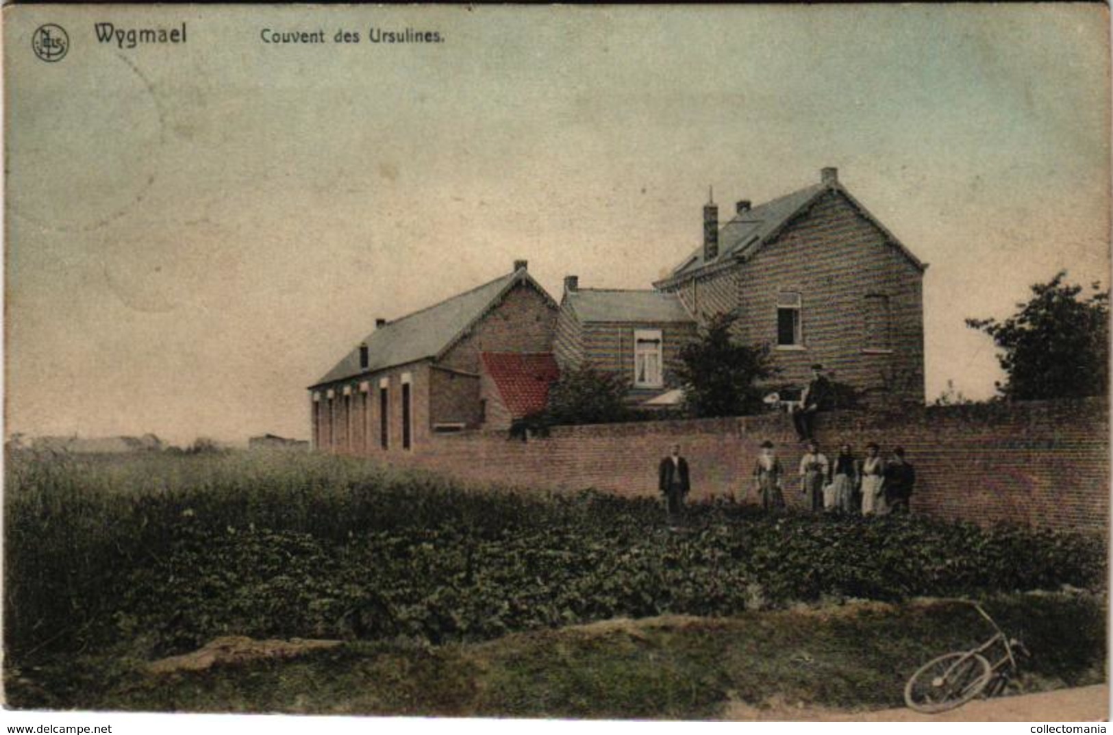 2 Oude Postkaarten NELS  Wijgmaal  Wygmael  Klooster Ursulinen  Couvent Des Ursulines 1908  Kerk  Edit. Berckmans - Andere & Zonder Classificatie