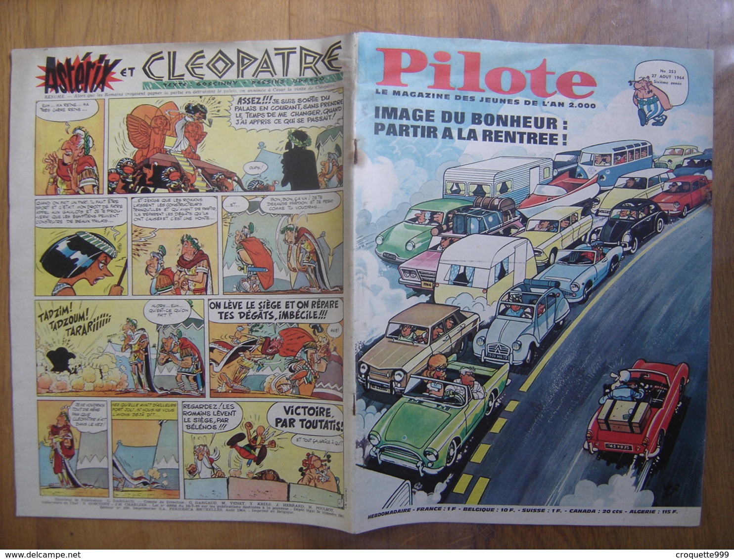 1964 PILOTE 253 Pilotorama Tsou–Shima BANDE DESSINEE BD - Pilote