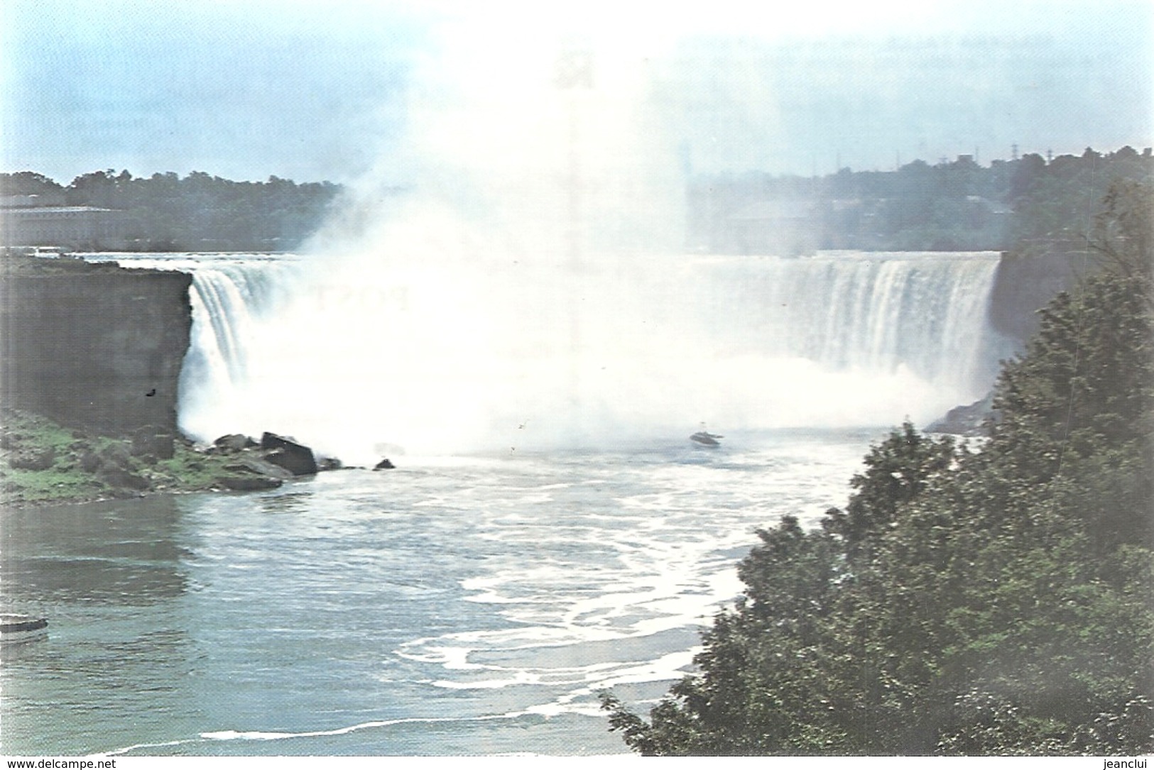 CPSM FORMAT CPA . NIAGARA FALLS . ONTARIO . CANADA . ECRITE AU VERSO - Chutes Du Niagara