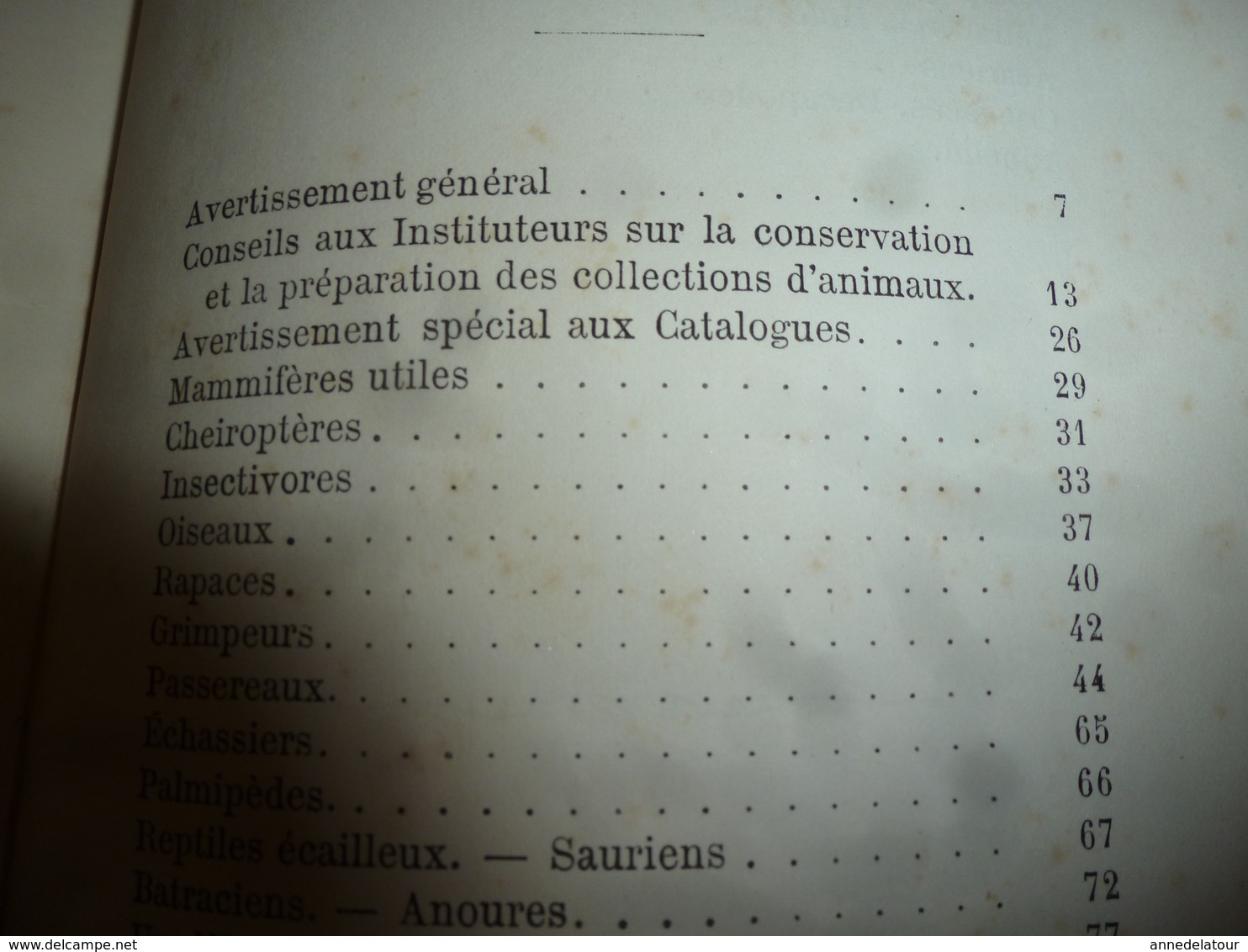 1878 Catalogue raisonné des ANIMAUX UTILES - par Maurice Girard docteur ès Sciences Naturelles