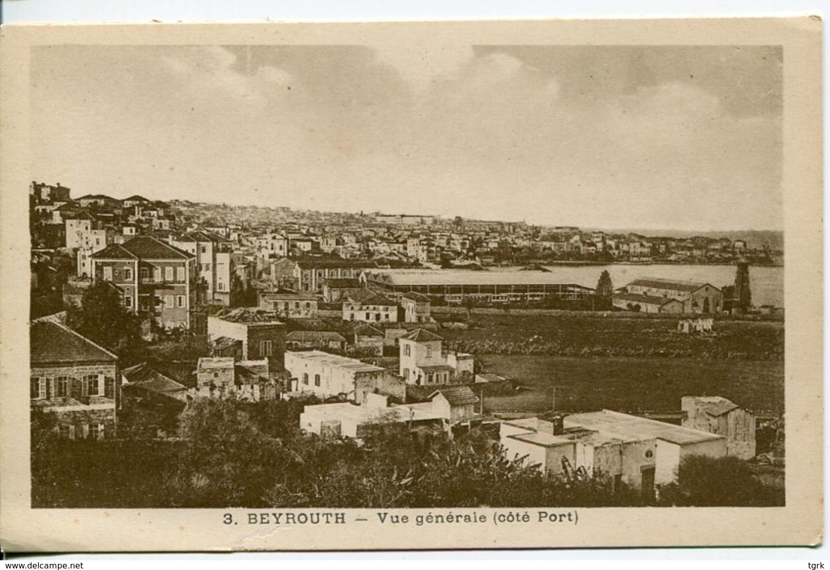 LIBAN LEBANON BEYROUTH Vue Générale Côté Port - Liban