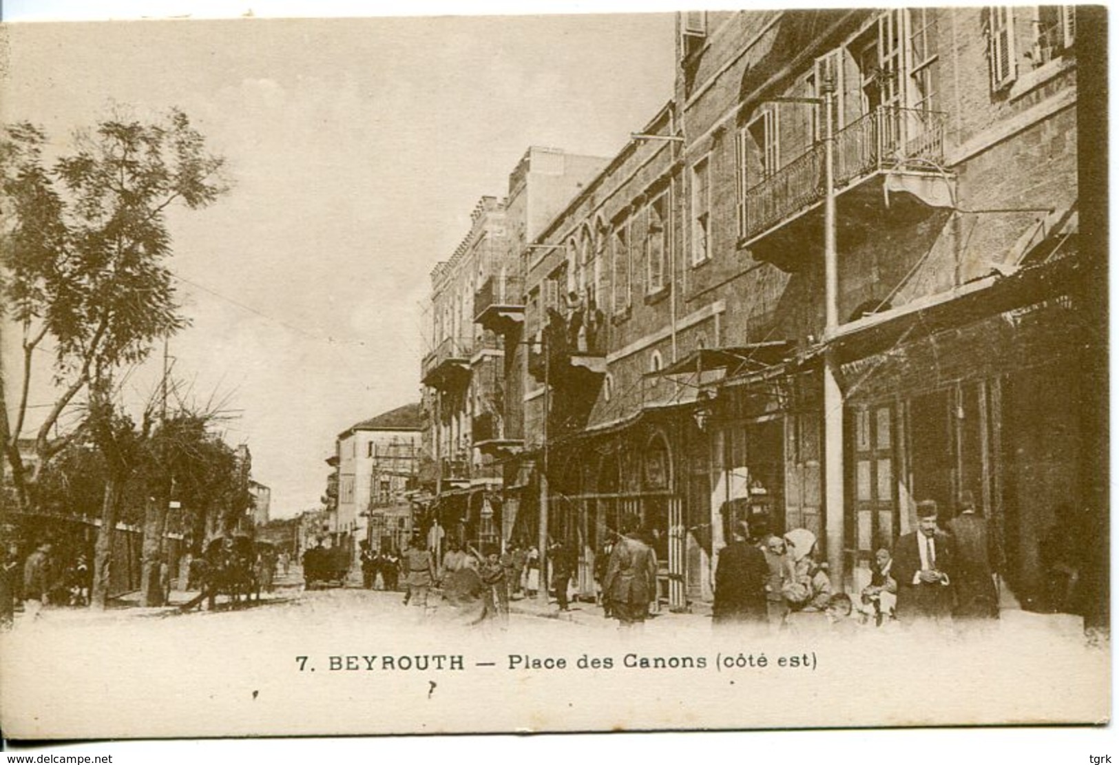 LIBAN LEBANON BEYROUTH La Place Des Canons Côté Est - Liban