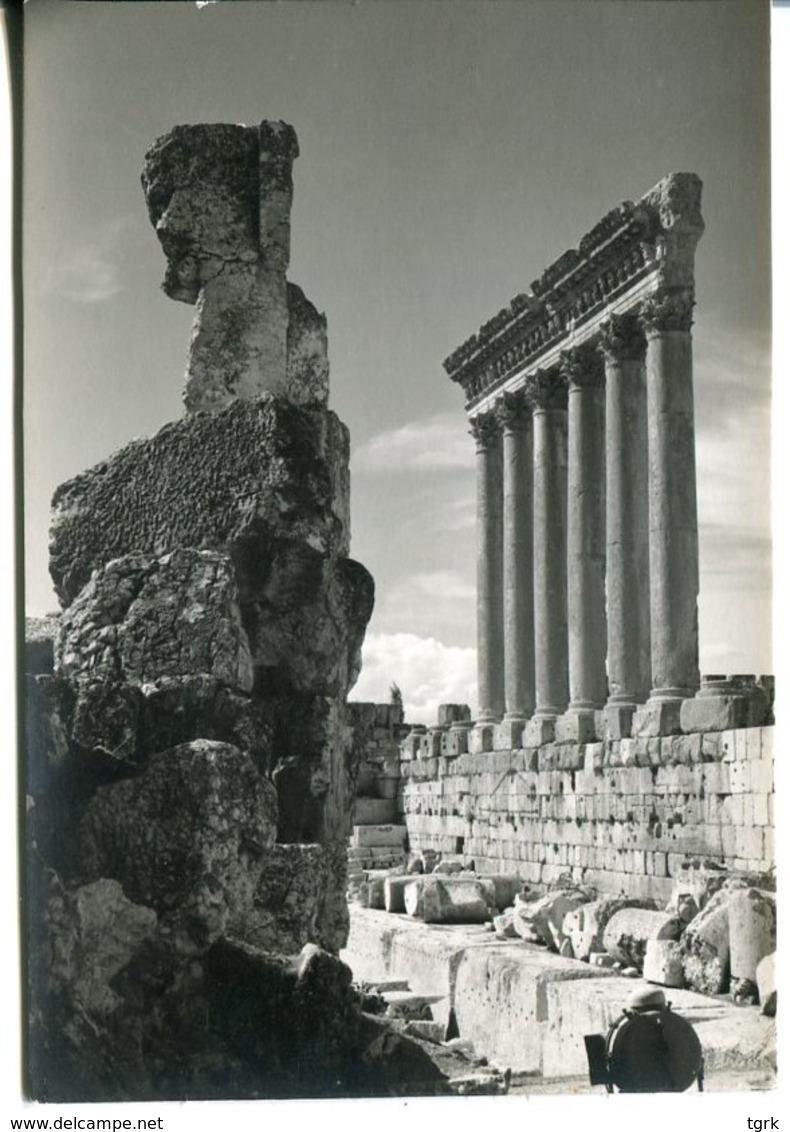 LIBAN LEBANON BAALBECK  REAL PHOTO VAROUJAN SETIAN BEYROUTH - Liban