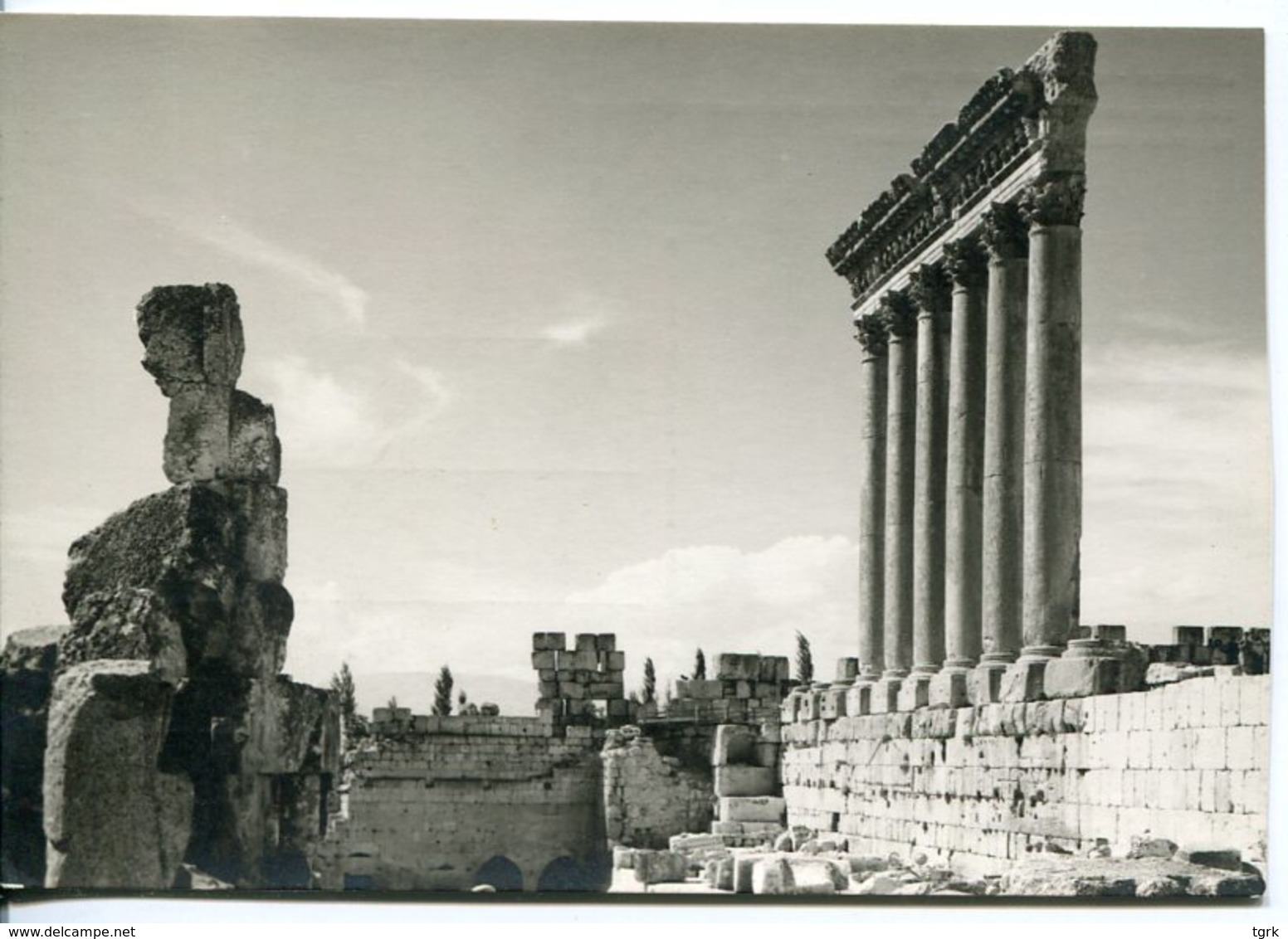 LIBAN LEBANON BAALBECK  REAL PHOTO VAROUJAN SETIAN BEYROUTH - Liban