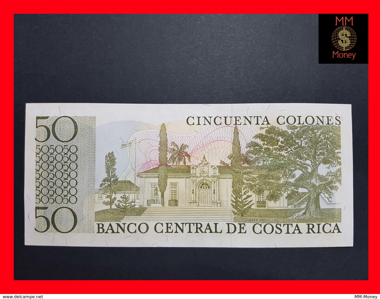 Costa Rica 50 Colones 1974 P. 239 UNC - Costa Rica