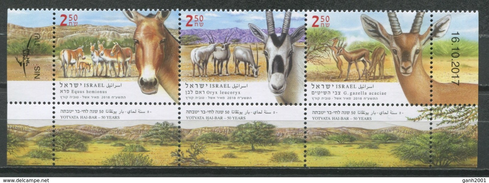 Israel 2018 / Fauna Mammals MNH Mamíferos Säugetiere / Cu9031  41-20 - Altri & Non Classificati