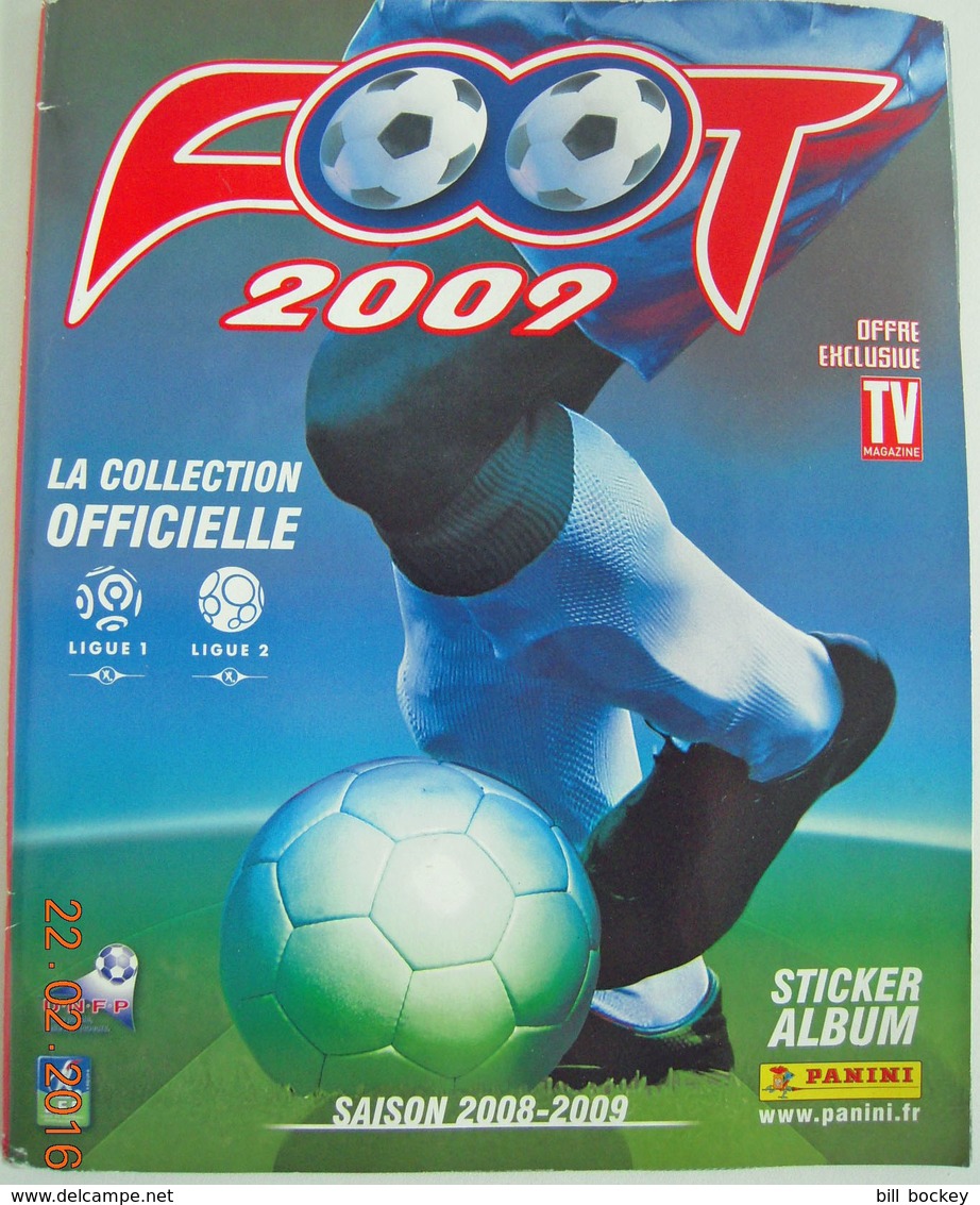 CATALOGUE PANINI Quasi NEUF SAISON 2008-2009  Football Avec 6 Photos Gignac, Remy,... PSG, OM +++ - Trading Cards