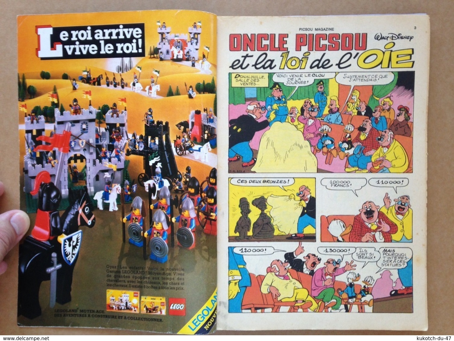 Disney - Picsou Magazine ° Année 1984 - N°147 (avec Grand Défaut D'usure) - Picsou Magazine