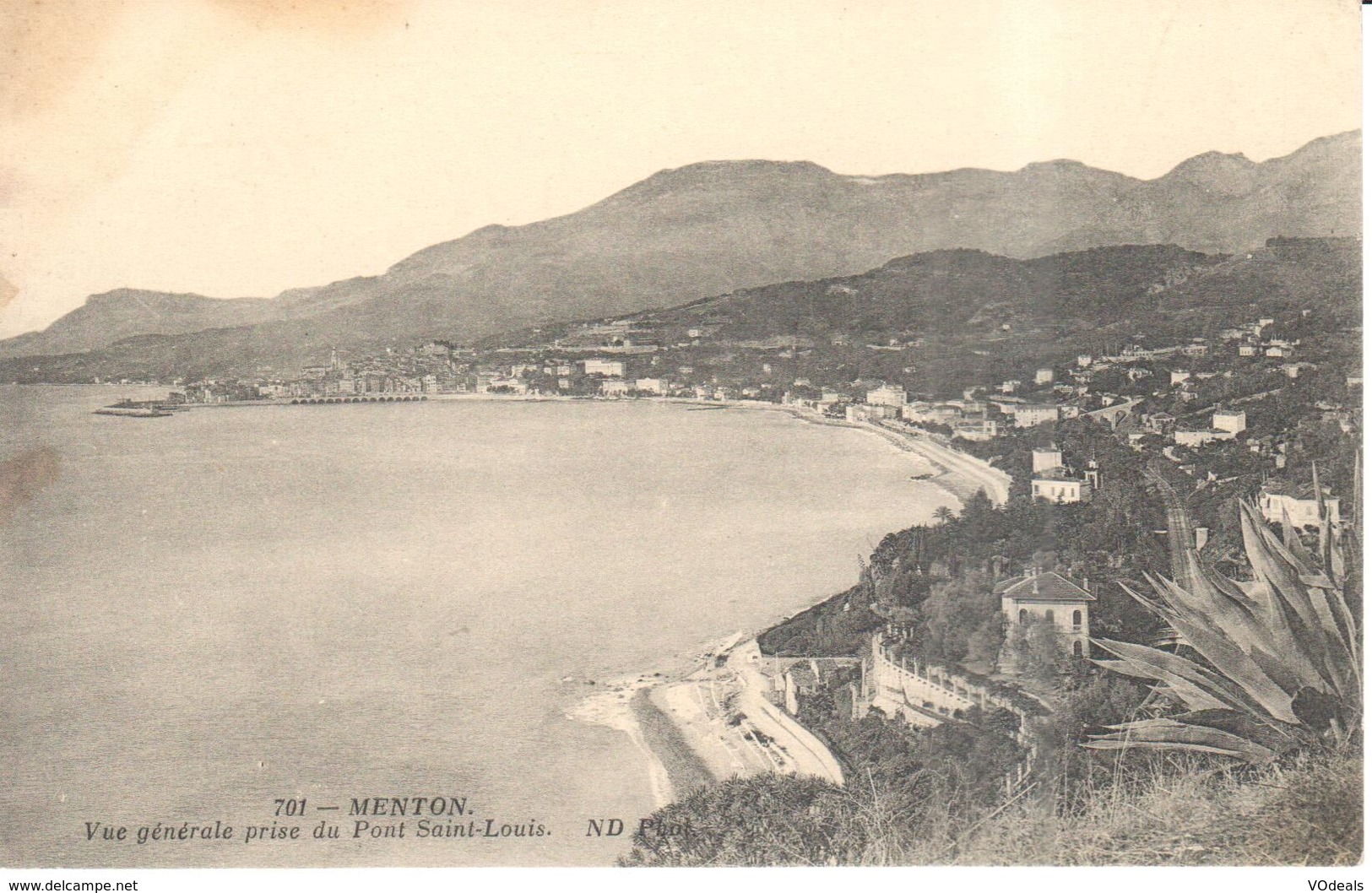 (06) Alpes Maritime - Menton - Vue Générale Prise Du Pont Saint-Louis - Menton