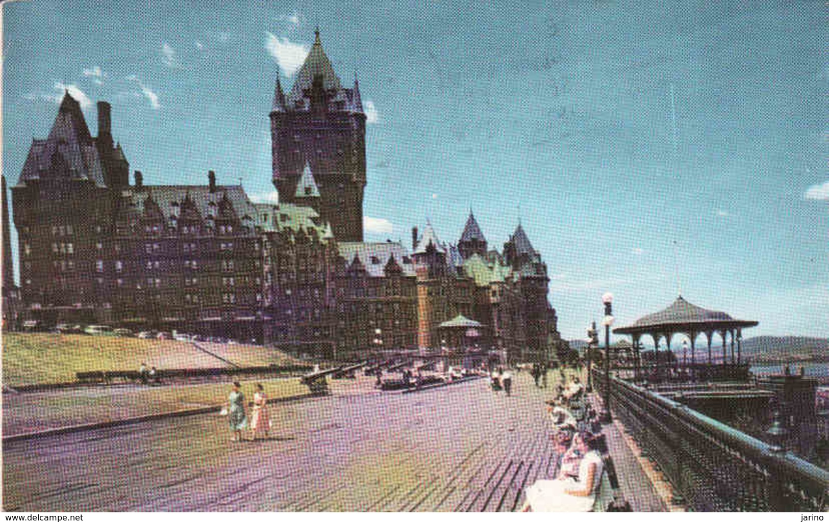 Canada > Quebec > Québec - Château Frontenac, Dufferen Terrace, Used 1972 - Québec - Château Frontenac