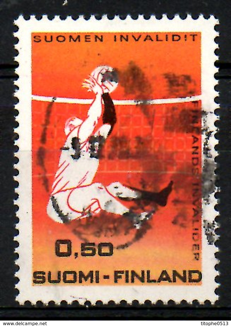 FINLANDE. N°641 Oblitéré De 1970. Jeux Des Invalides Finlandais. - Sport Voor Mindervaliden