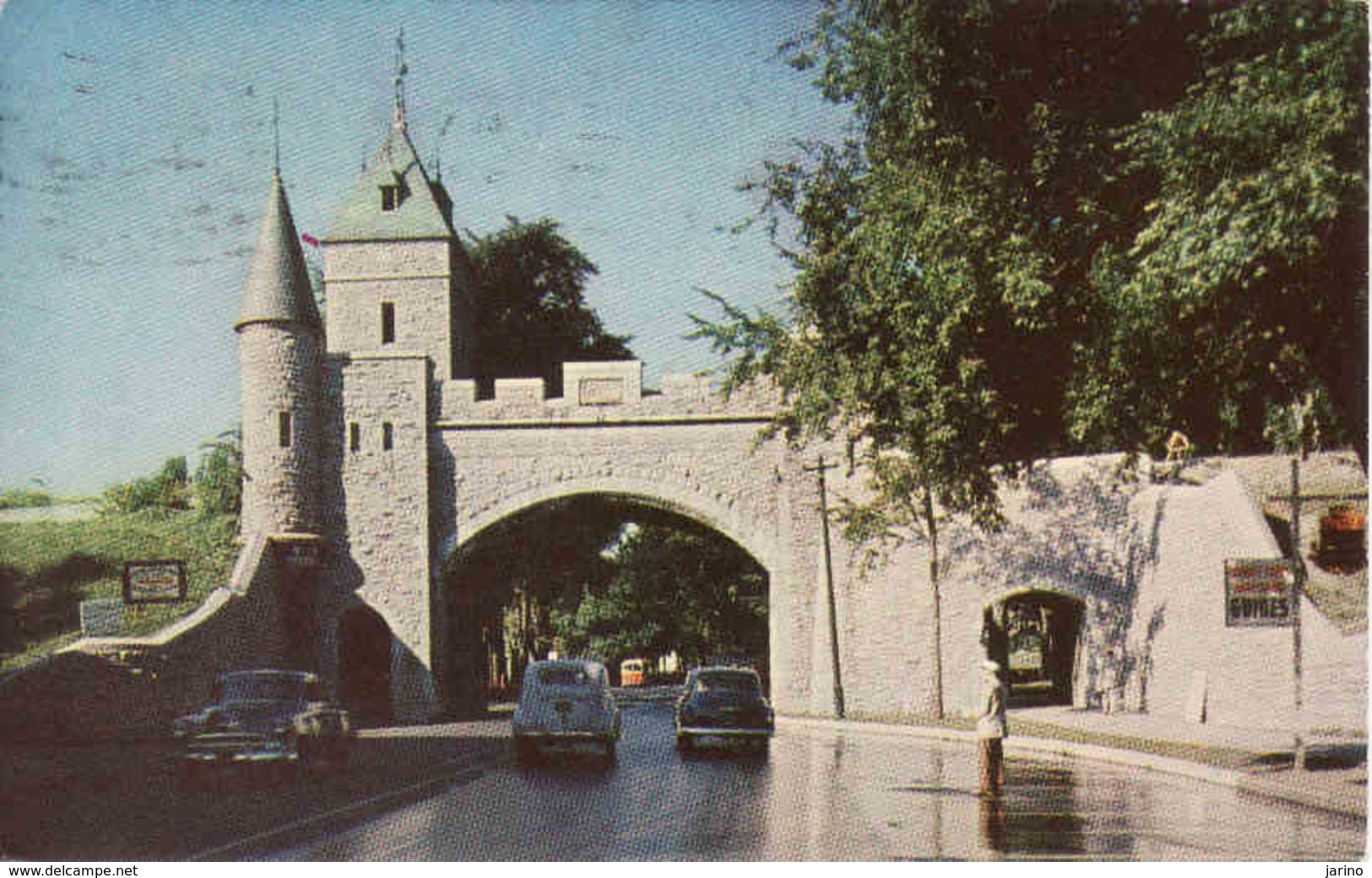 Canada > Quebec > Quebec, St. John Gate, La Porte St. Jean, Car, Used 1955 - Québec – Les Portes