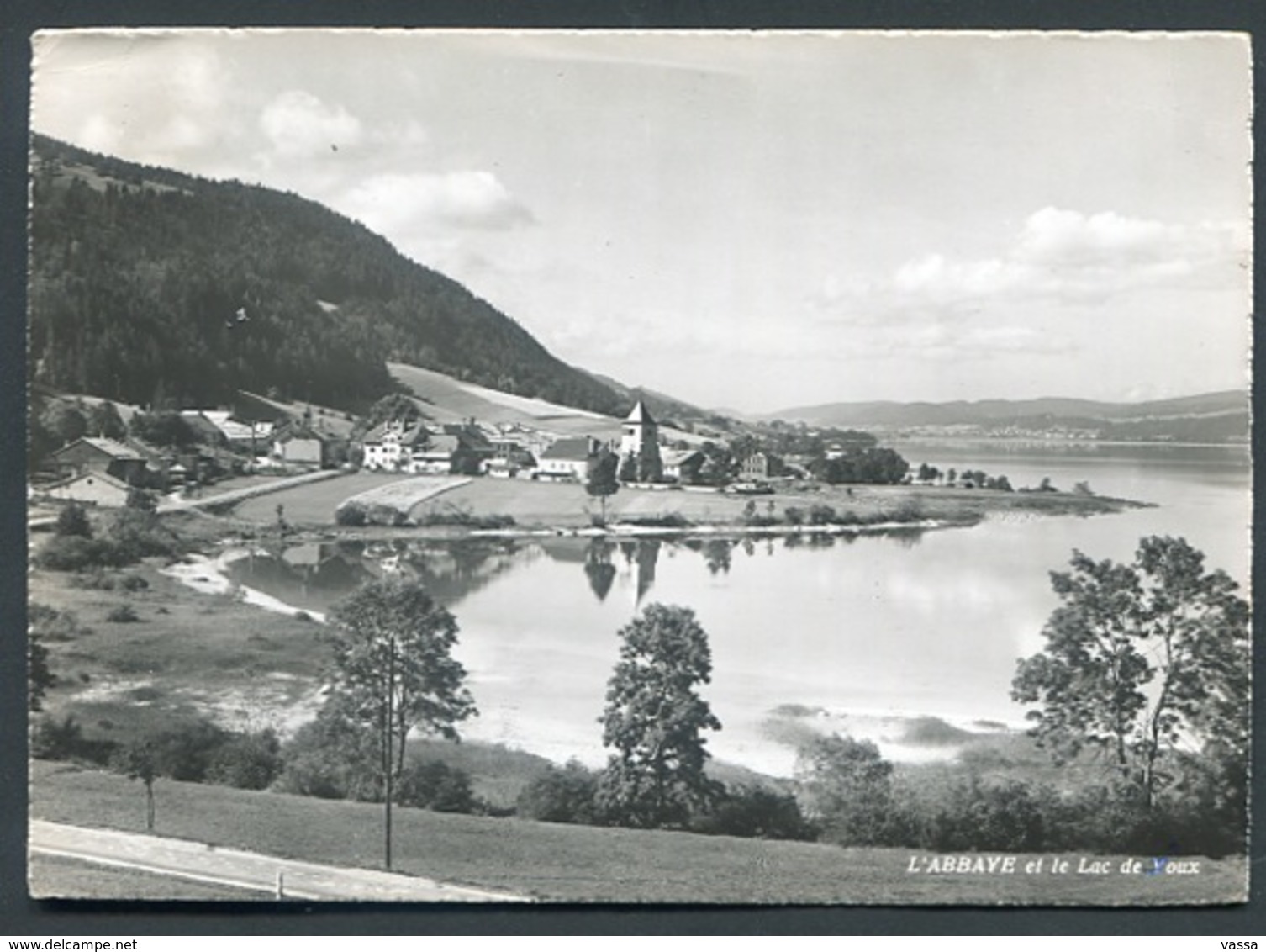 L'ABBAYE Et Le Lac De Joux. Ed. A. DERIAZ .SUISSE - L'Abbaye