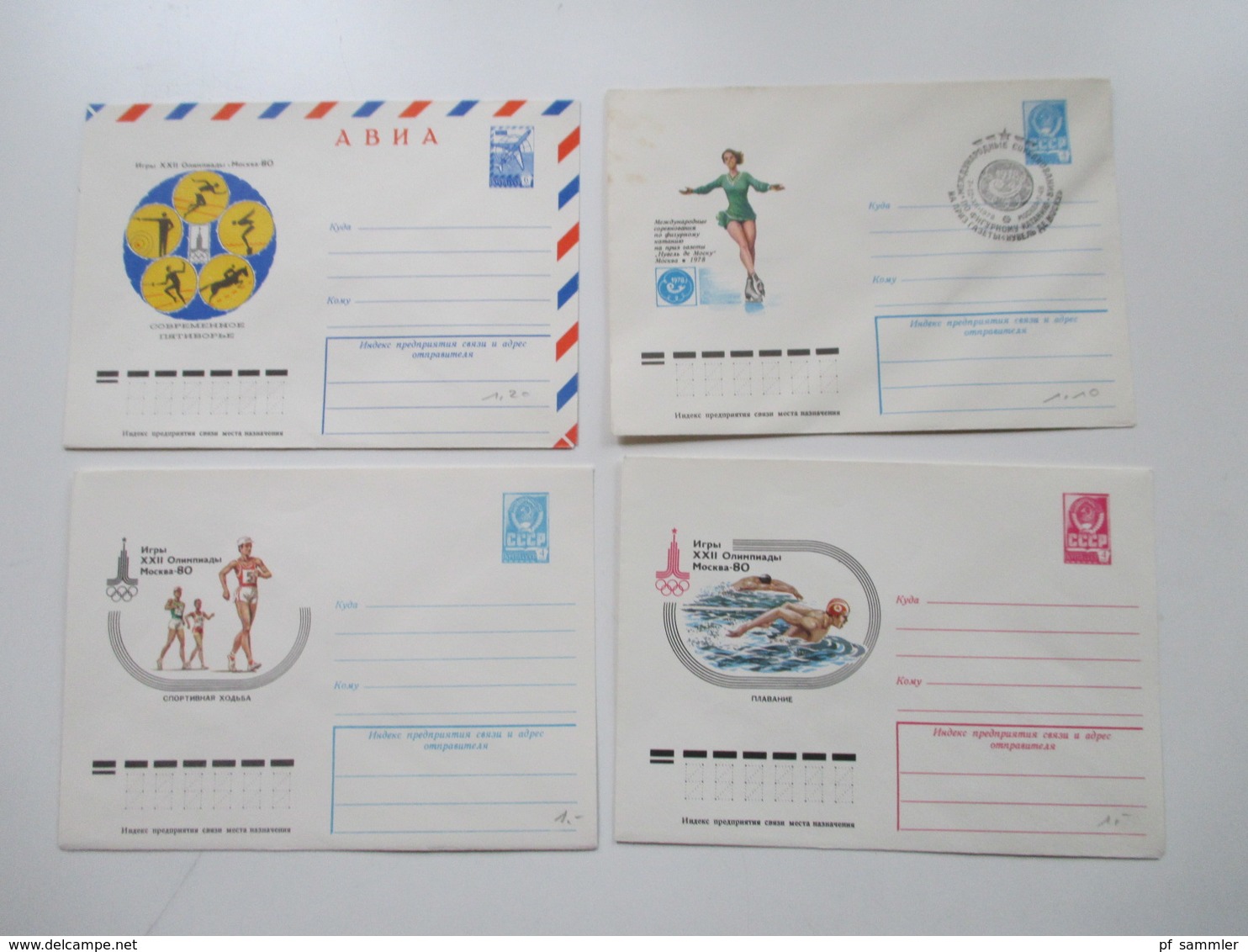 Russland / UDSSR Posten GA Karten / Umschläge ca. 1970er Jahre  - 2001 insgesamt 240 Stück ungebraucht / SST Lagerposten