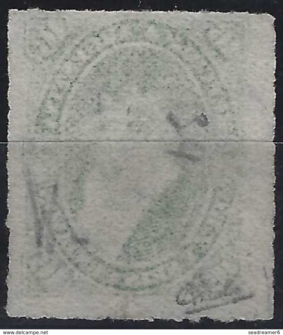 ARGENTINE 1879 N°34 16 Centavos Oblitéré Càd Français Hexagonale Buenos Ayres/ Ligne De Paquebot, RR Signé Calves - Usados