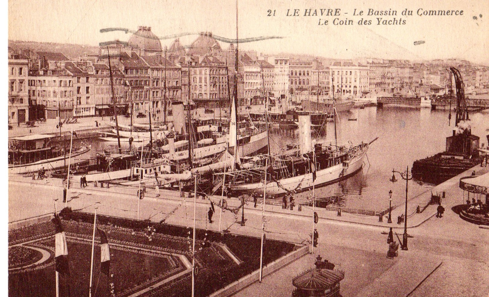 76 - LE HAVRE - LE BASSIN DU COMMERCE - LE COIN DES YACHTS //96 - Port