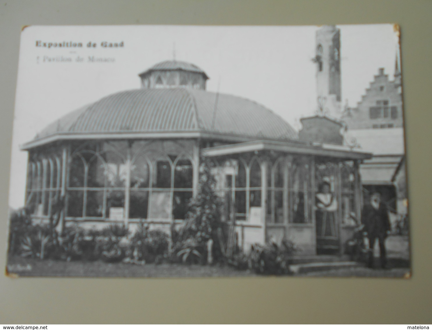 BELGIQUE FLANDRE ORIENTALE GENT GAND EXPOSITION DE GAND PAVILLON DE MONACO - Gent