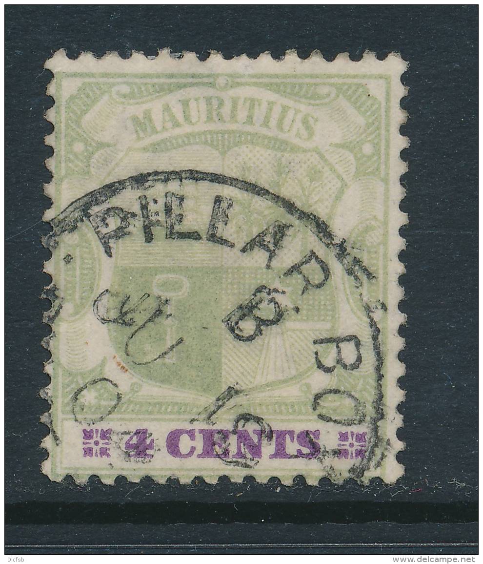 MAURITIUS, Postmark PILLAR BOX - Mauritius (...-1967)