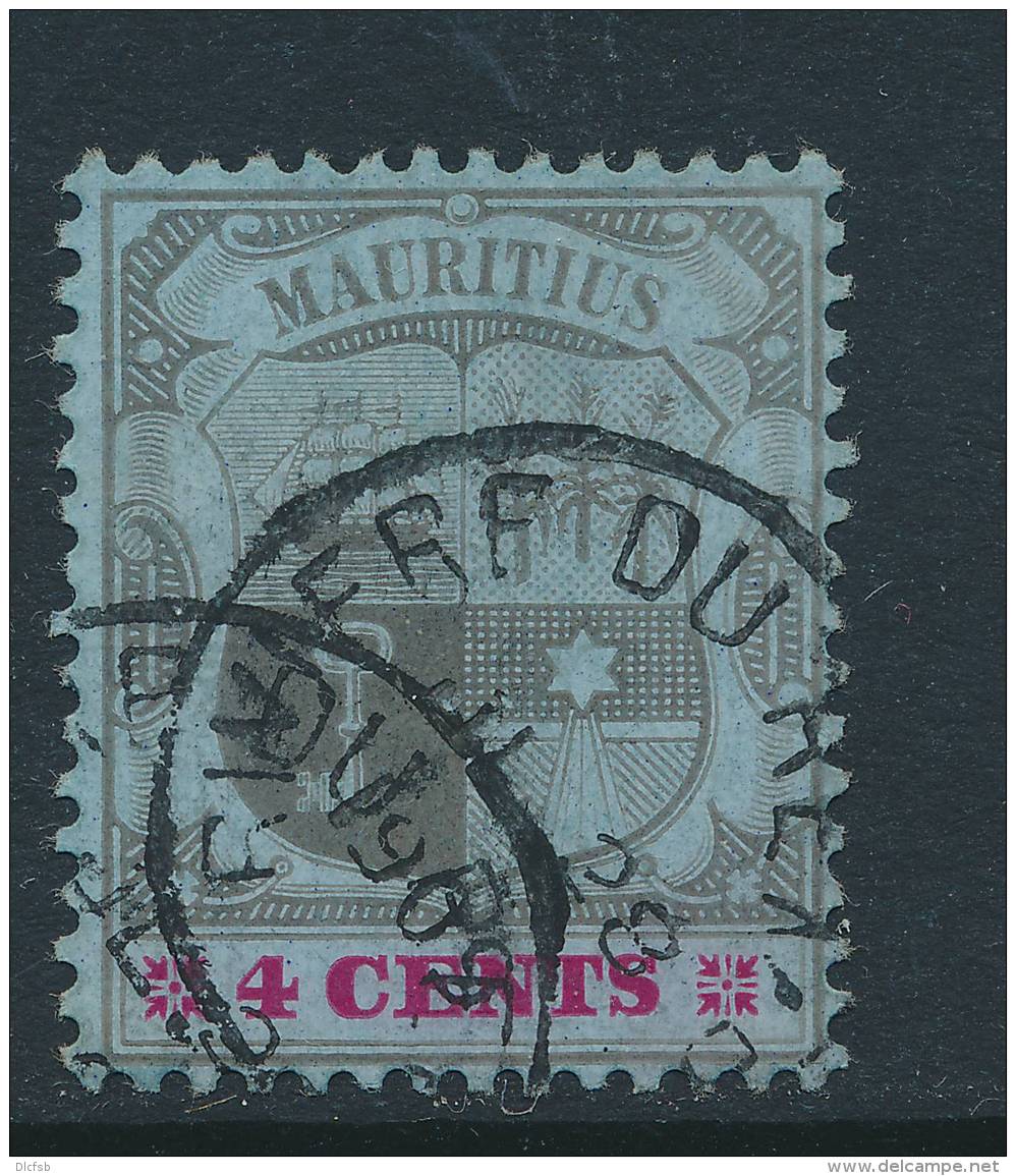 MAURITIUS, Postmark RIVIERE DU REMPART - Maurice (...-1967)