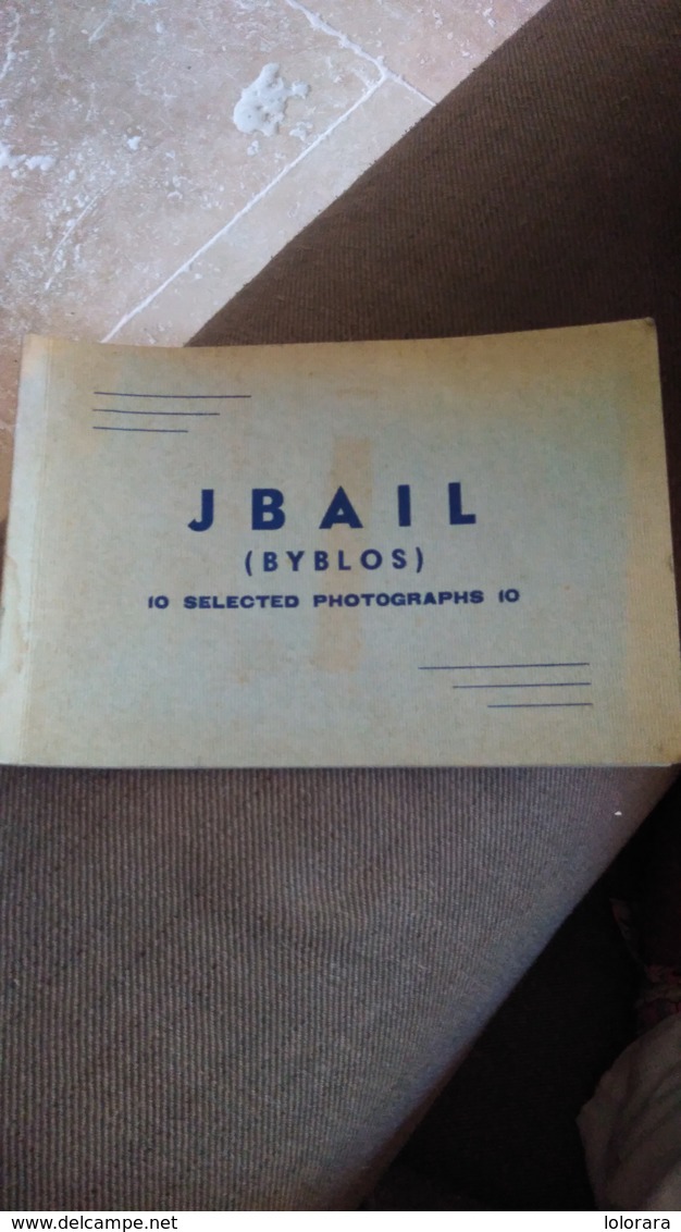 Carnet 10 Photo CPA Jbail Byblos Lebanon Liban Beyrouth - Liban