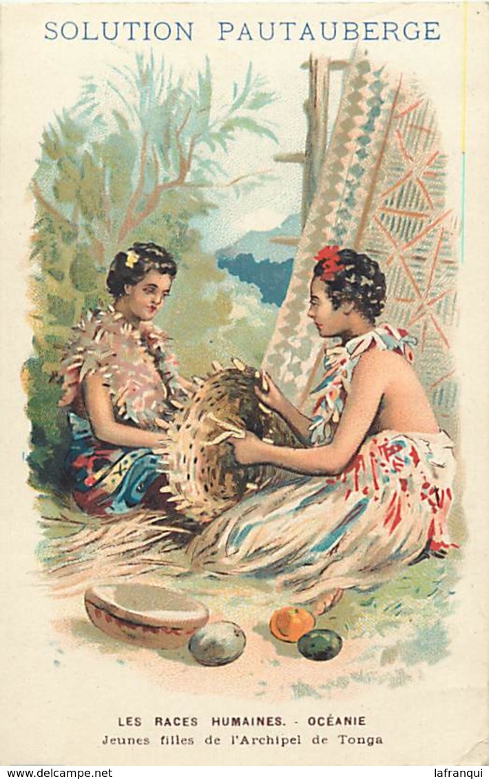 Pays Div : Ref M288- Santé - Publicité Solution Pautauberge -oceanie - Archipel De Tonga  - Carte Bon Etat - - Tonga