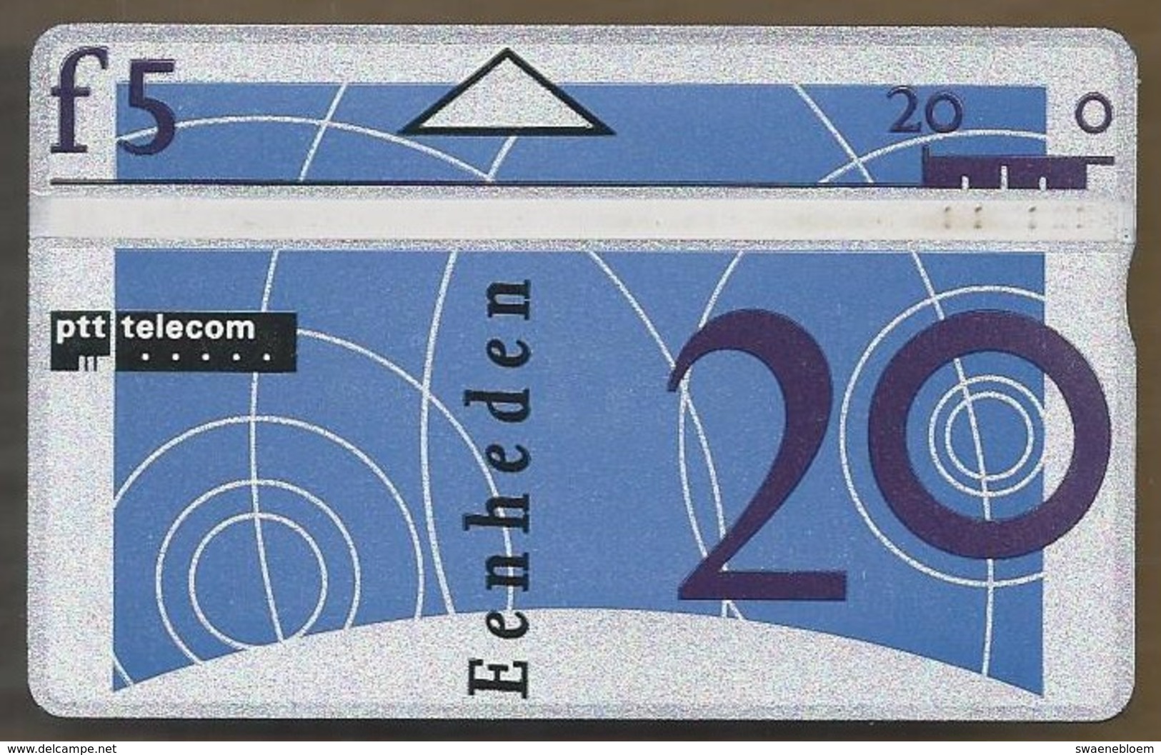 NL.- Telefoonkaart.- 304C45423. Nederland. PTT Telecom. 20 Eenheden. F 5. 5 Gulden. - Openbaar