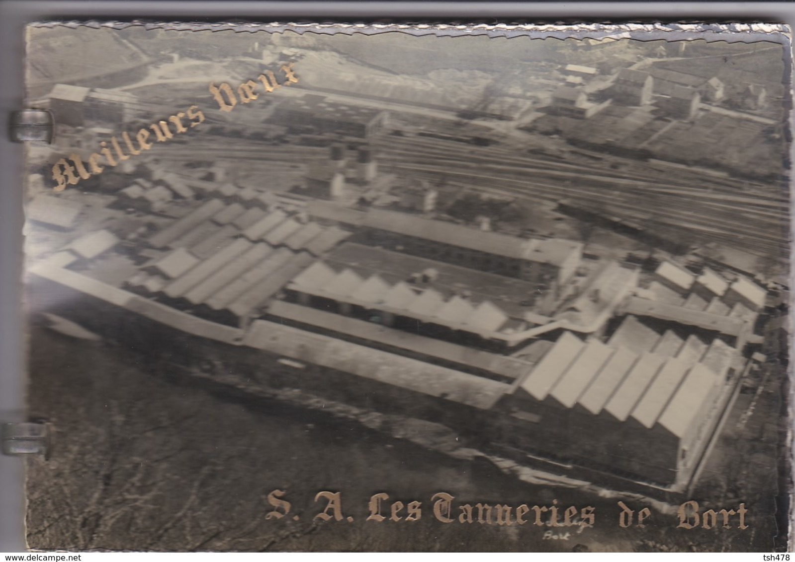 19---RARE---carnet De 5 Cartes---S.A.  Les Tanneries De BORT--( Carnet Meilleurs Voeur )--voir 7 Scans - Autres & Non Classés