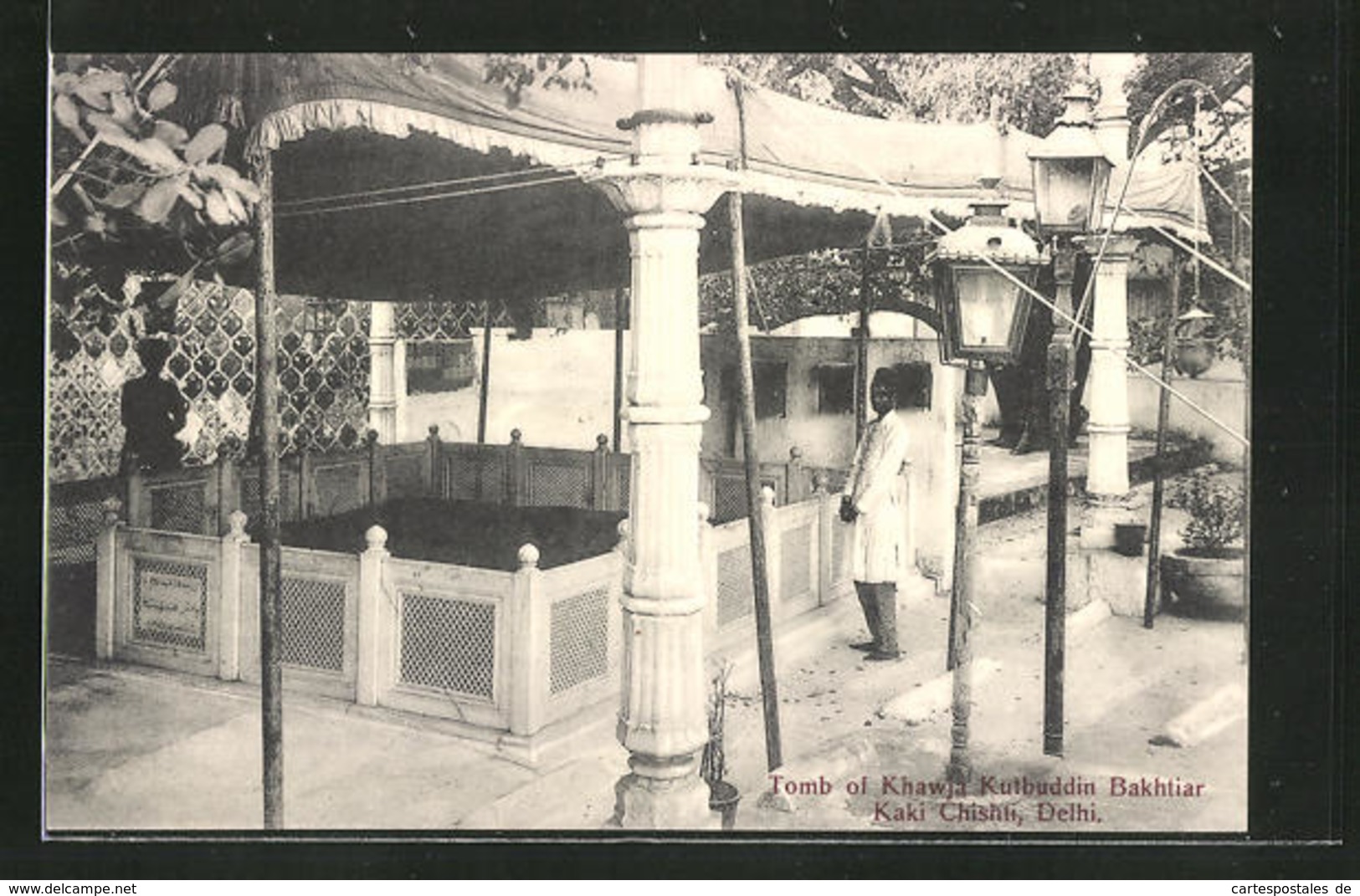 CPA Delhi, Tomb Of Khawja Kutbuddin Bakhtiar Kaki Chishti - Inde