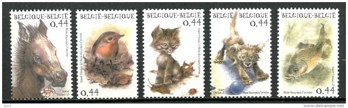 BE   3319 - 3323   XX   ---   Belgica  --  Championnat De La Philatélie De La Jeunesse   --  Timbres Du Bloc BL116 - Nuovi