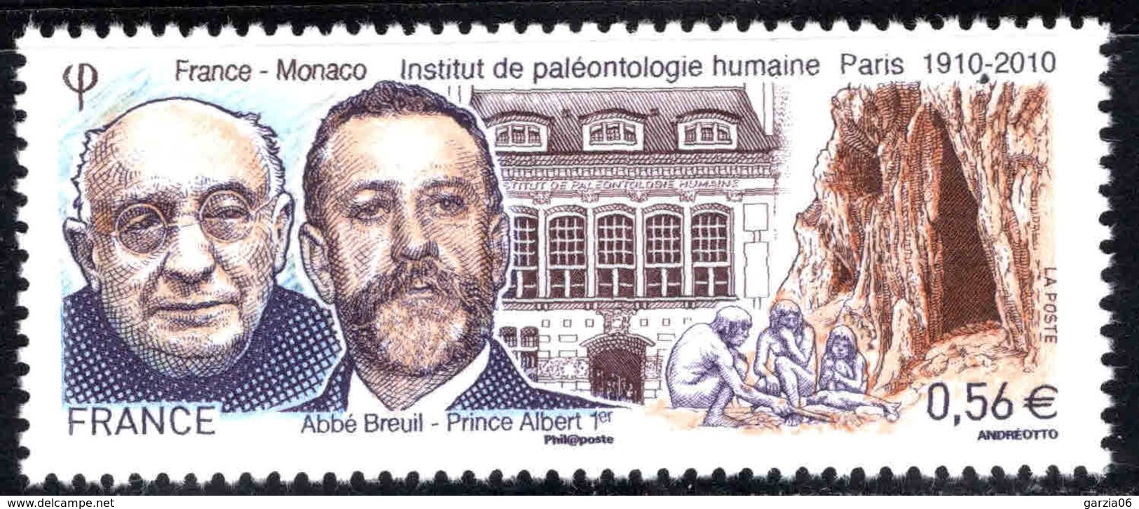 France  - 2010 - Institut De Paléontologie - N° 4456 -  Neuf ** - MNH  - - Unused Stamps