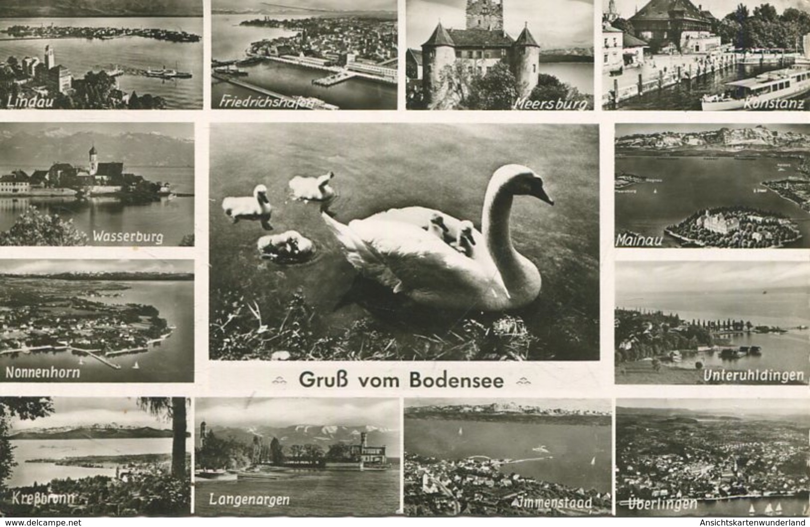 004972  Gruss Vom Bodensee  Mehrbildkarte  1956 - Sonstige & Ohne Zuordnung