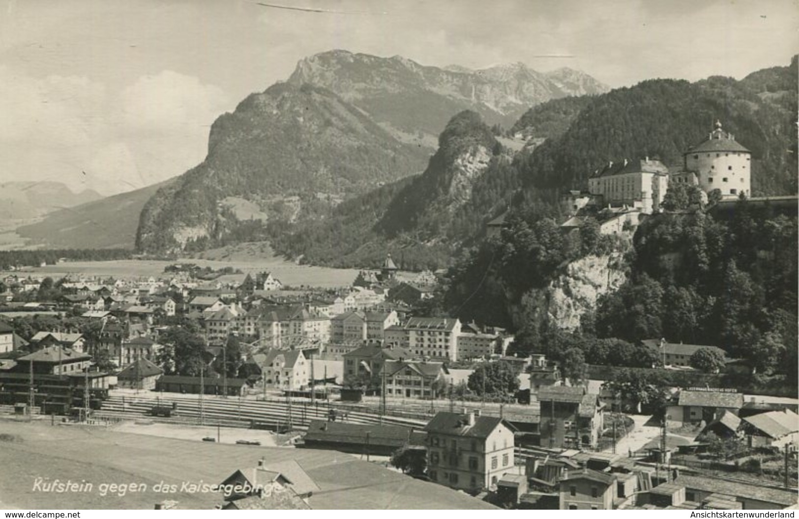 004973  Kufstein Gegen Das Kaisergebirge  1955 - Kufstein