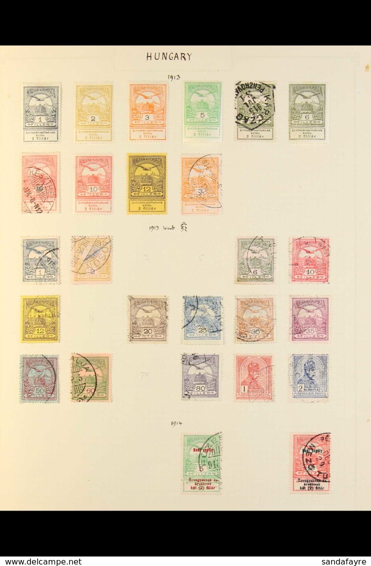 EASTERN EUROPEAN COUNTRIES COLLECTION.  1860s - 1940s. An Old Mint & Used Collection Presented In A Spring Back Album. U - Sonstige & Ohne Zuordnung